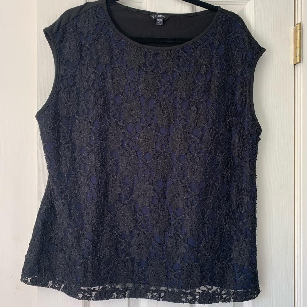 George Laced tank top